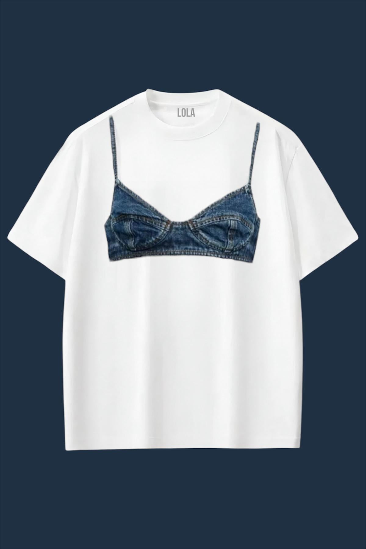 Jean Bra Oversize T-shirt
