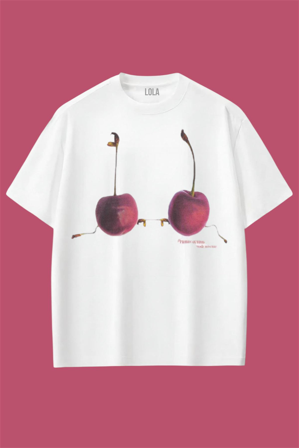 Cherry Bra Oversize T-shirt
