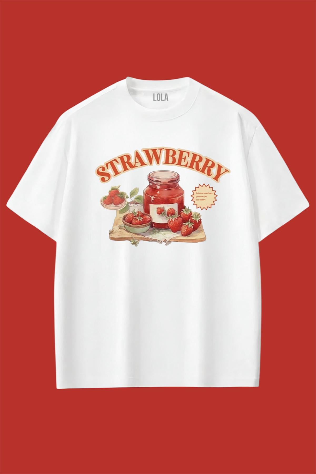 Strawberry Jam Oversize T-shirt