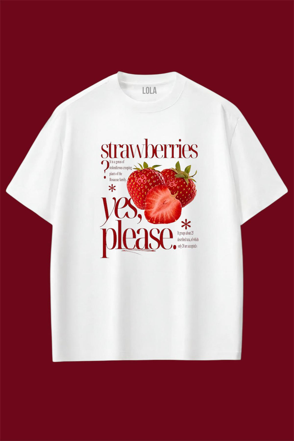 Strawberries Oversize T-shirt