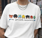 White Girls World Oversize T-shirt