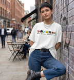 White Girls World Oversize T-shirt