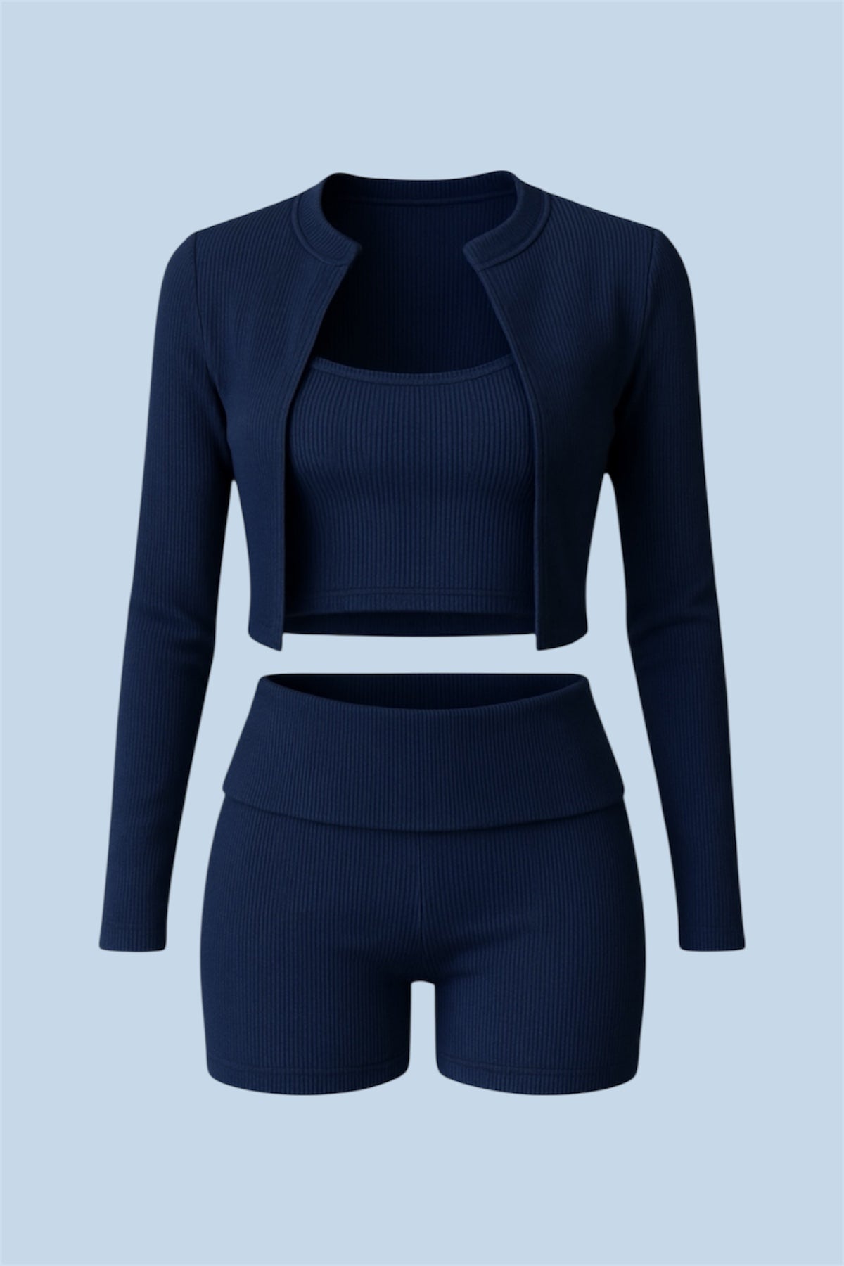 Navy Blue 3'lü Takım