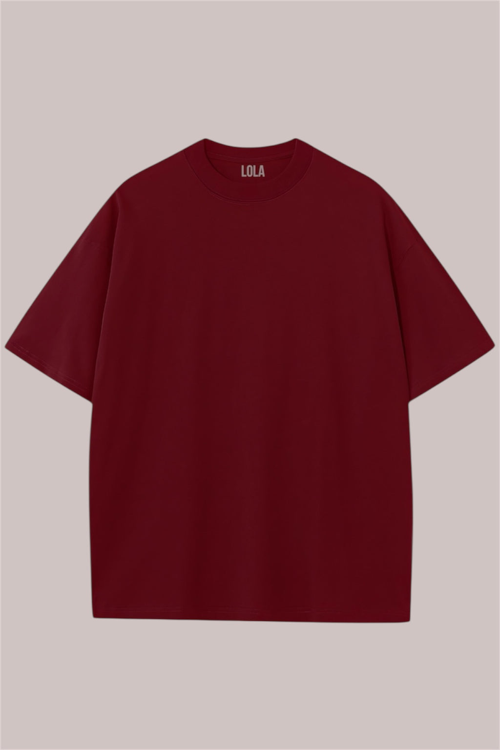 Bordo Basic Oversize Tshirt