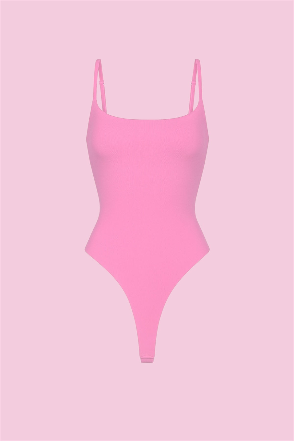 Pink Askılı Zıbınlı Body