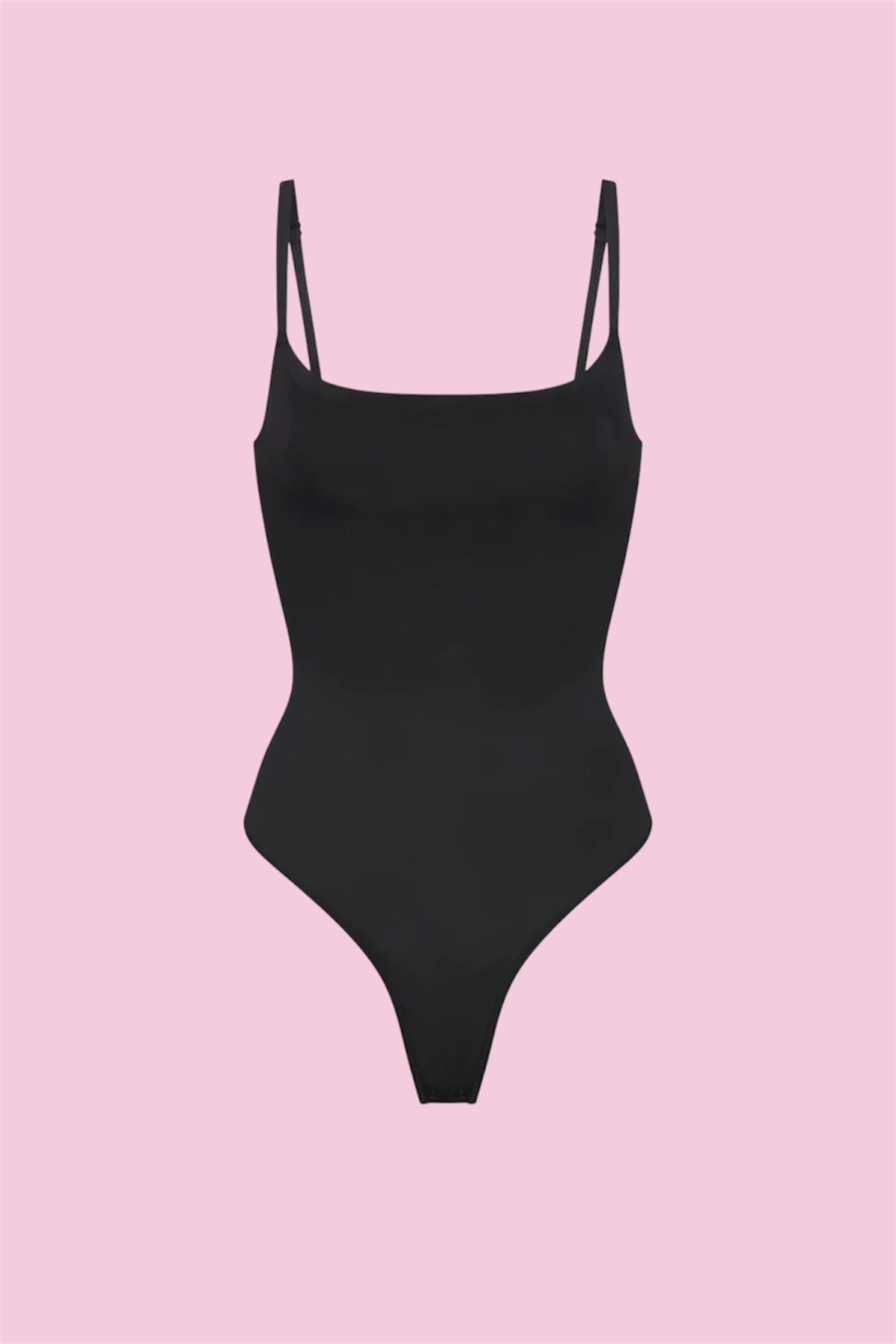 Black Askılı Zıbınlı Body
