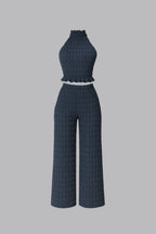 Lacivert Bluz Pantolon Takım