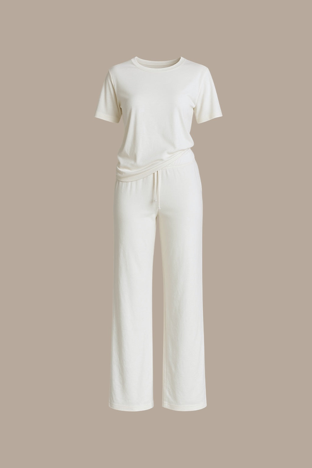 White Tshirt Pantolon Takım