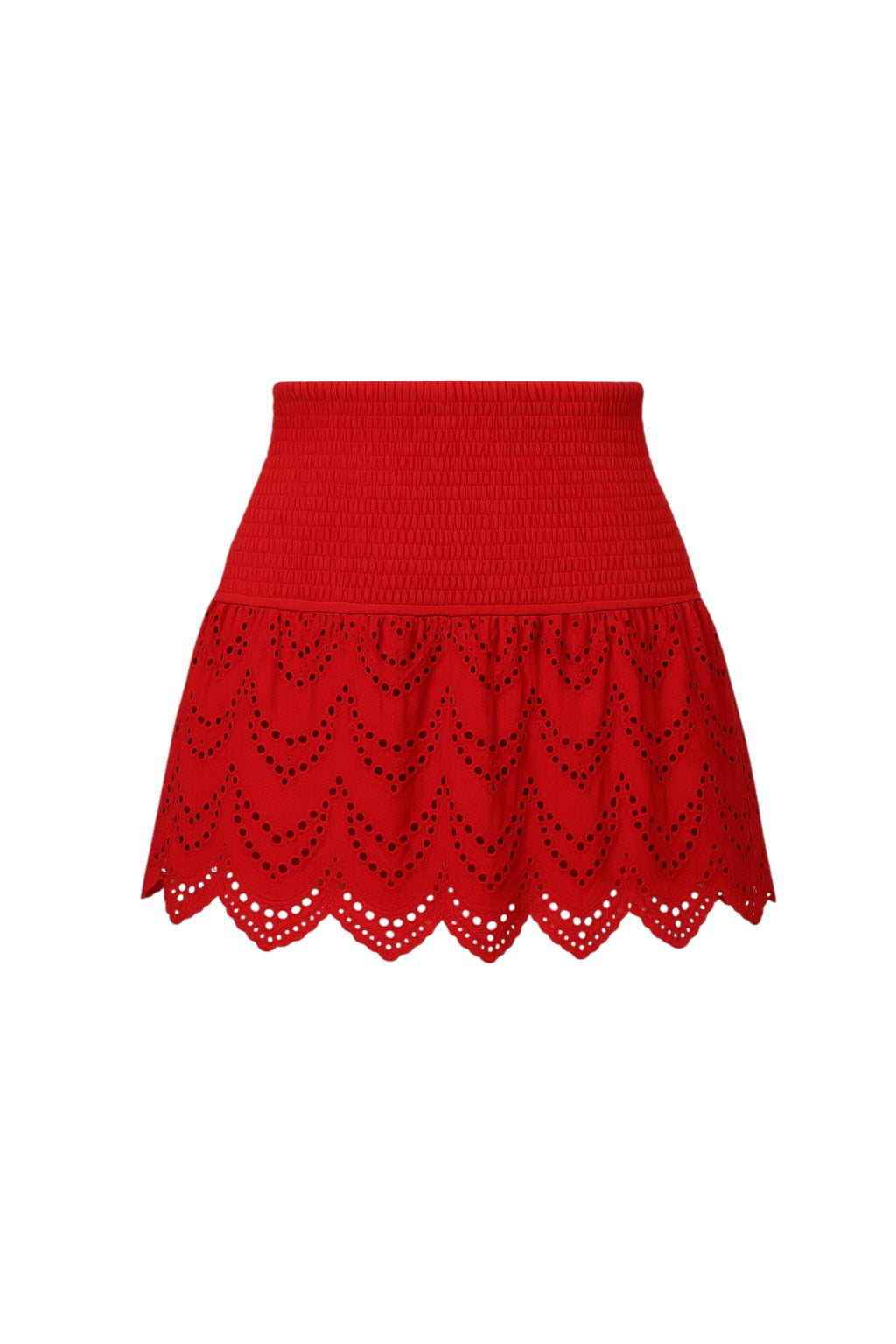 Red Nakışlı Etek