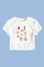 Sea Creatures Baby Tee