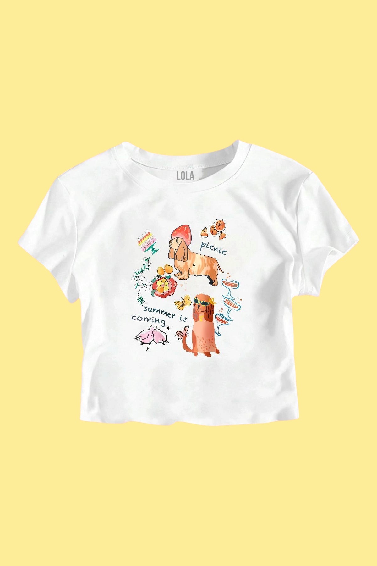 Picnic Baby Tee