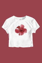 Hibiscus Baby Tee