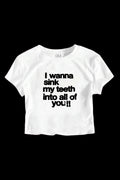 My Teeth Baby Tee