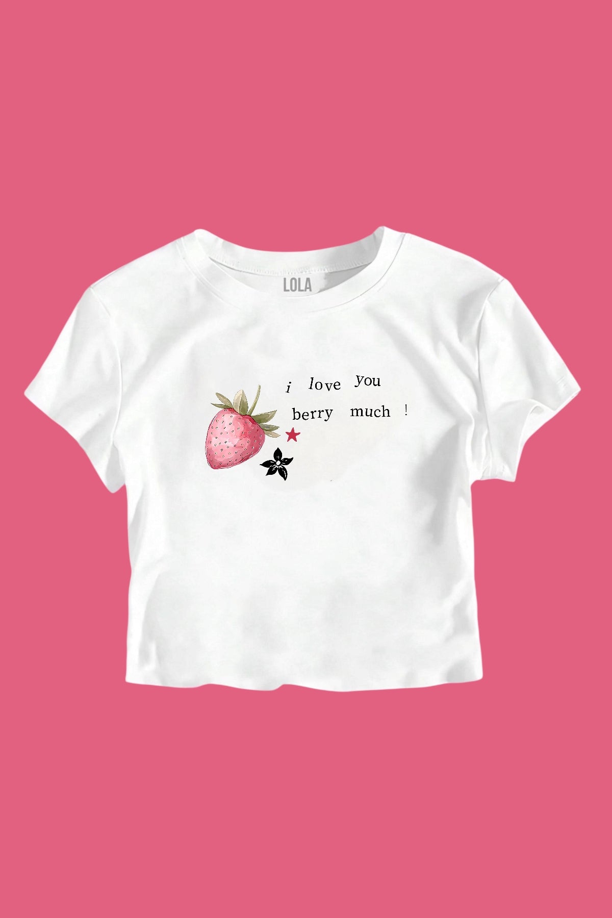 Berry Much Baby Tee