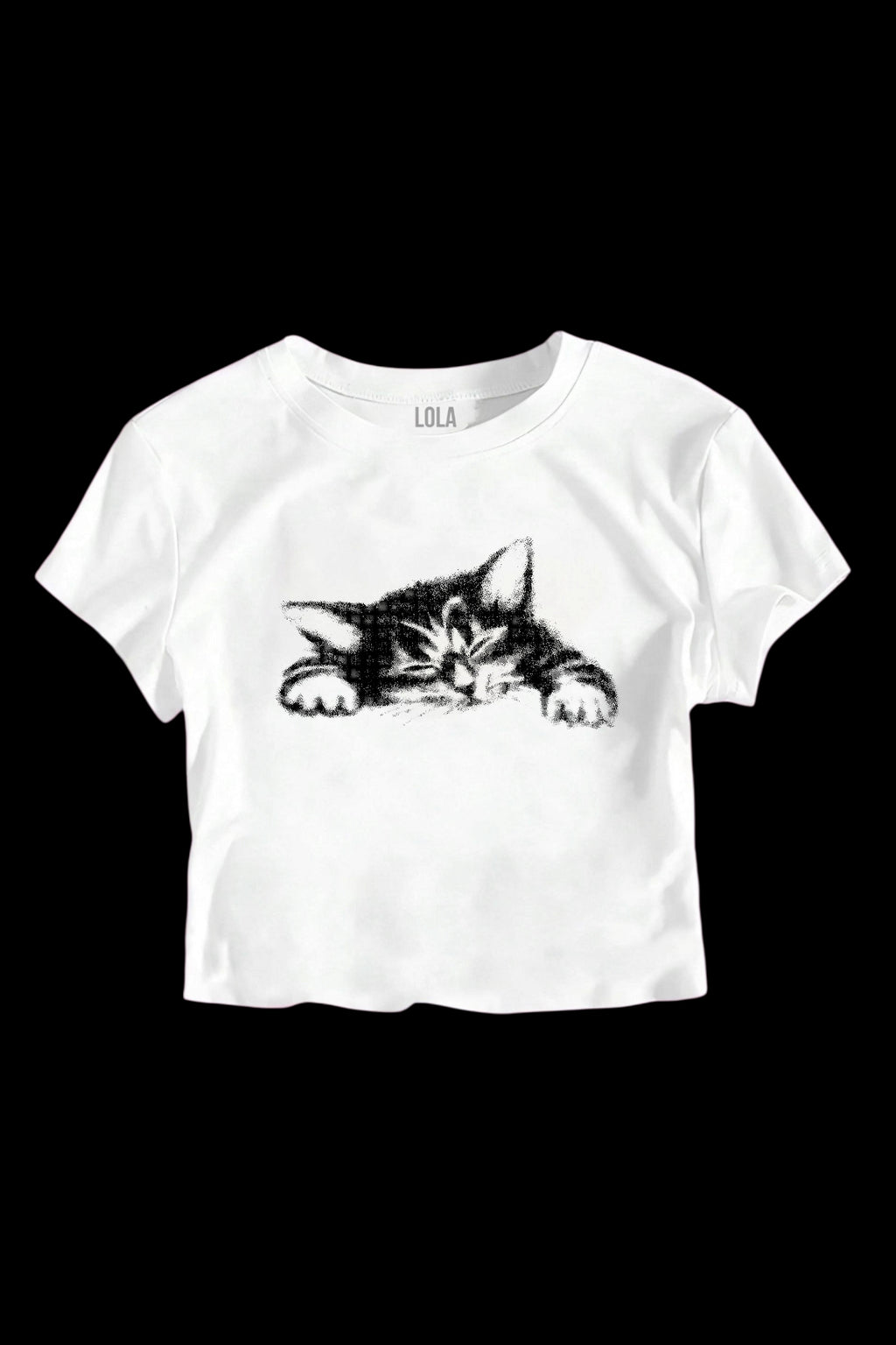 Uyuyan Kedi Baby Tee