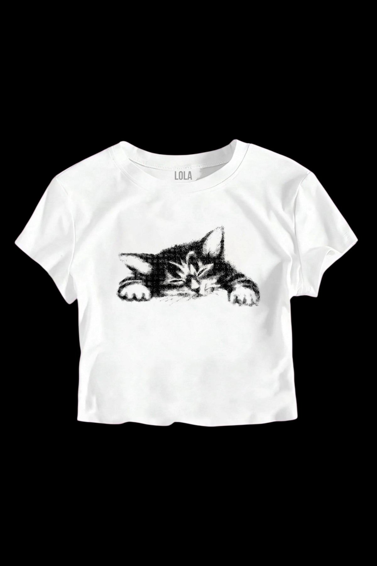 Uyuyan Kedi Baby Tee