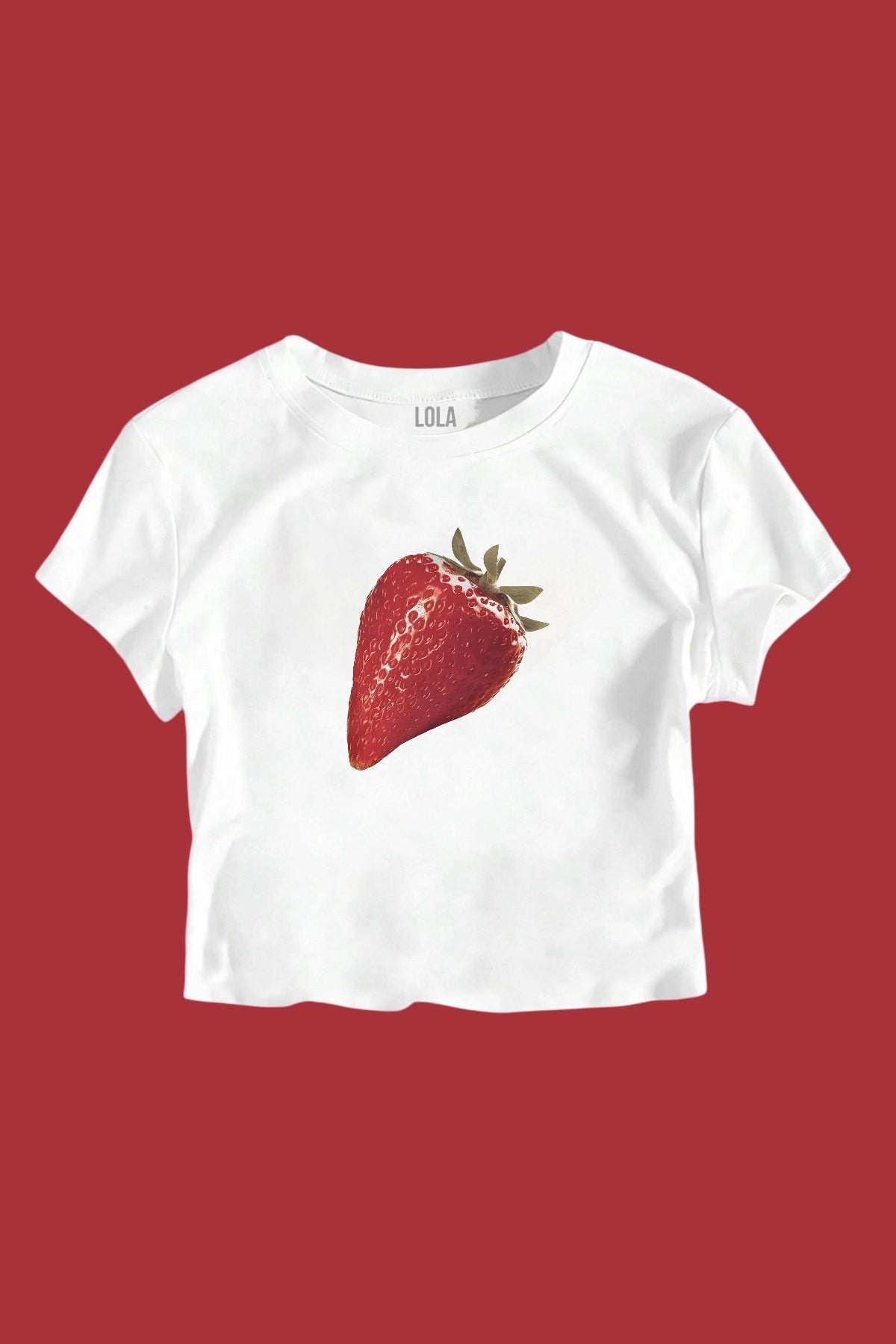 Big Strawberry Baby Tee