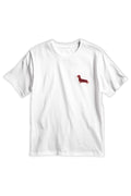 White Taşlı Dog T-shirt
