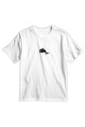 White Taşlı Whale T-shirt