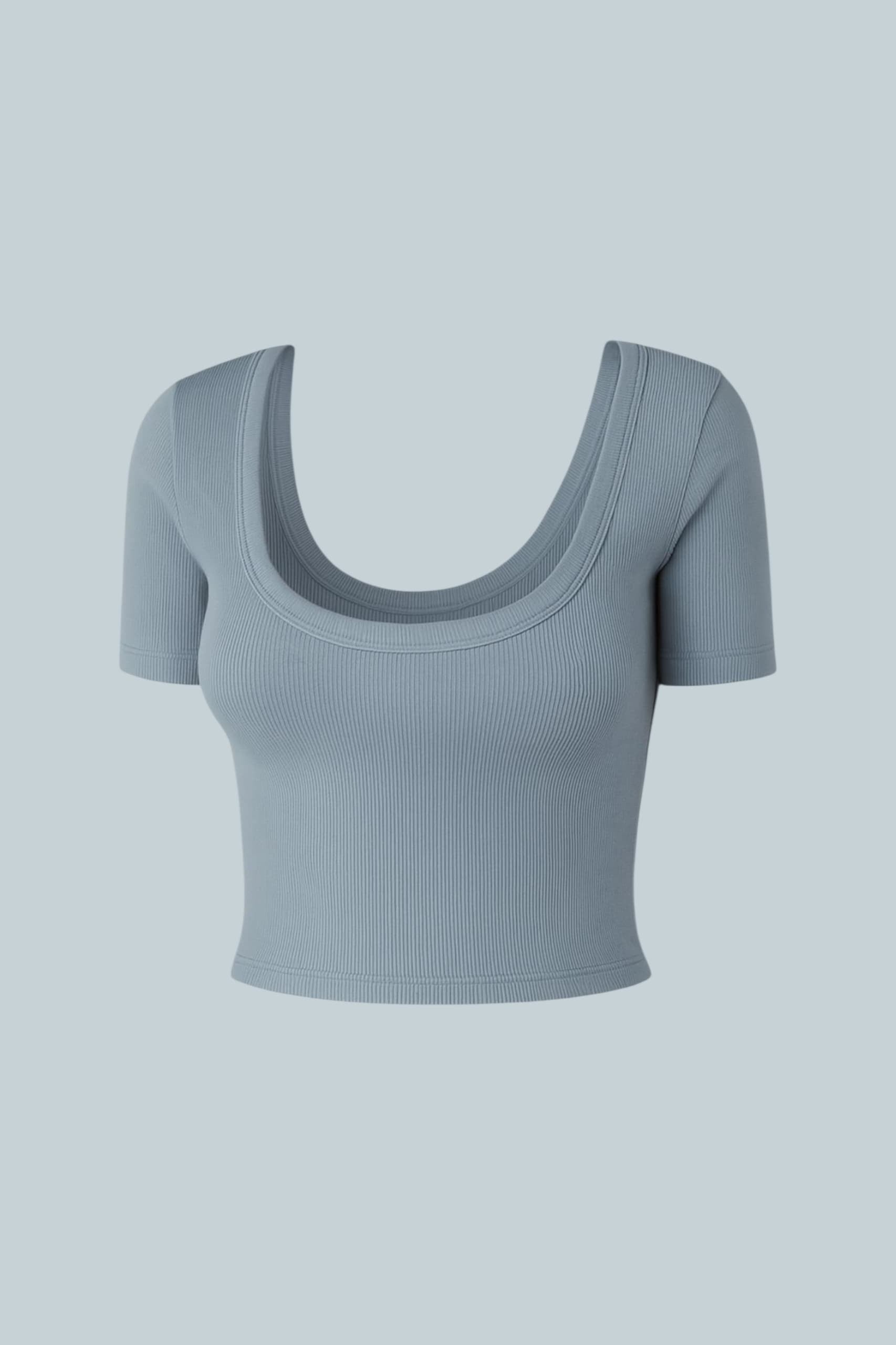 Blue Fitilli Baby Tee