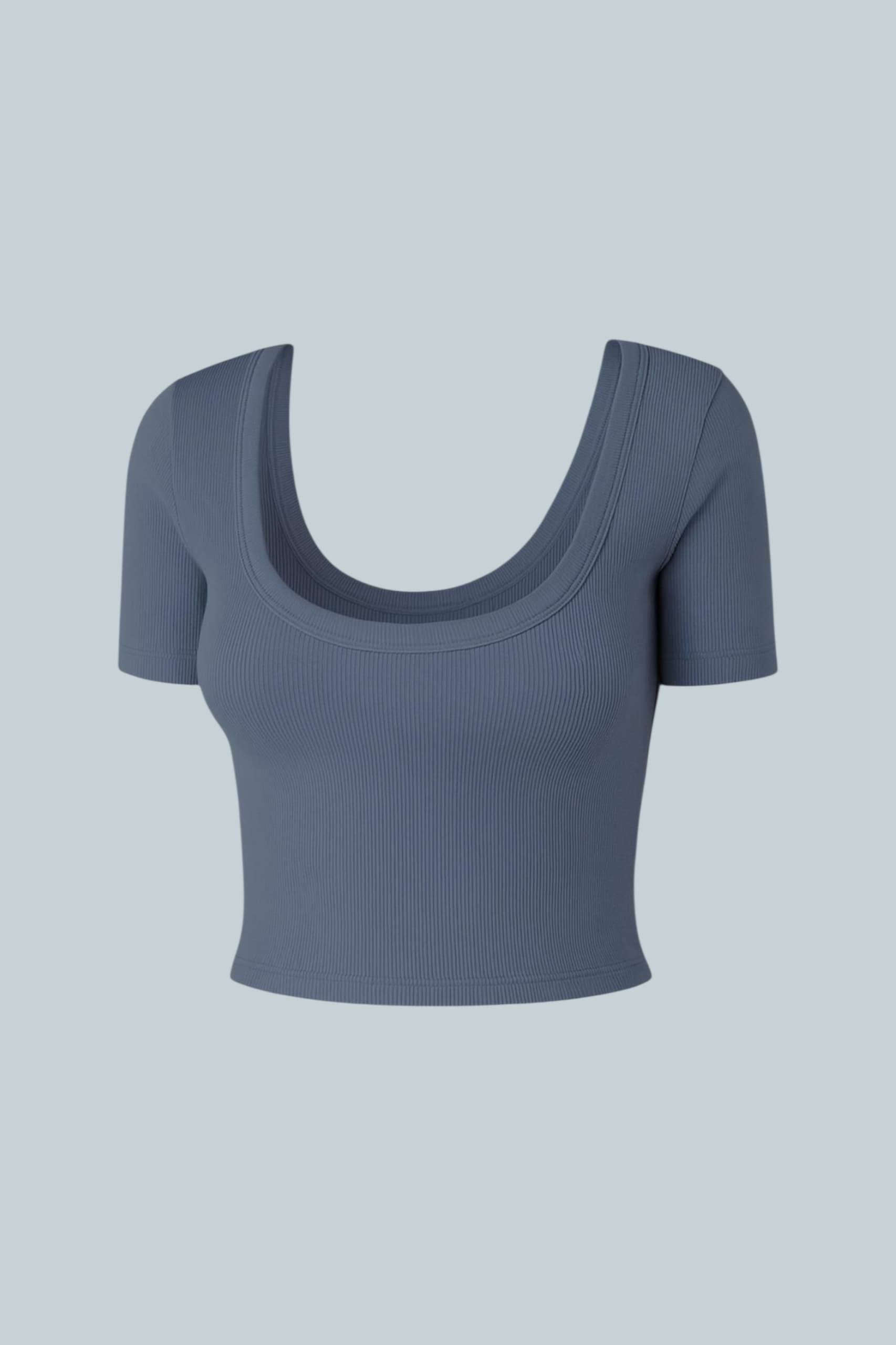 Navy Blue Fitilli Baby Tee