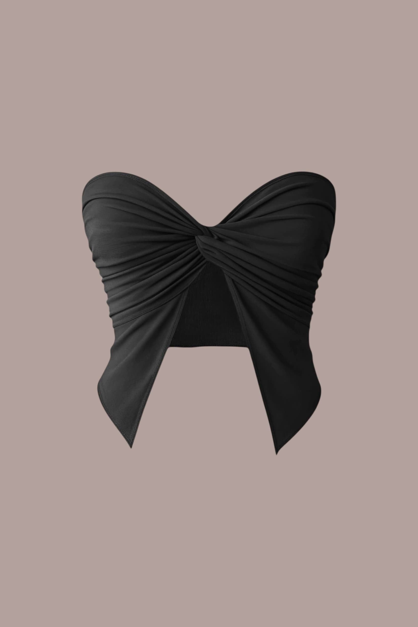 Black Ön Drapeli Bluz