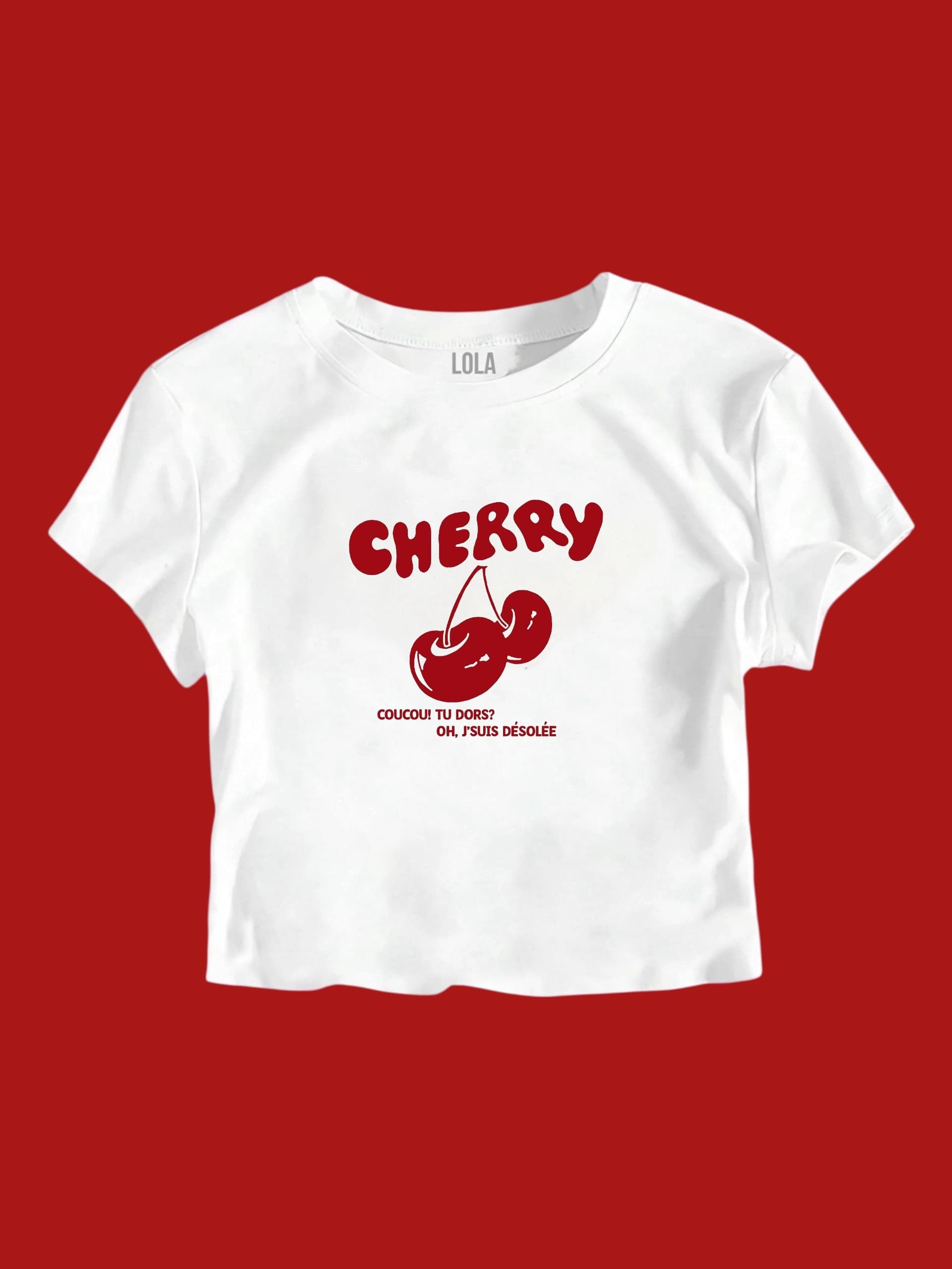 Big Cherry Baby Tee