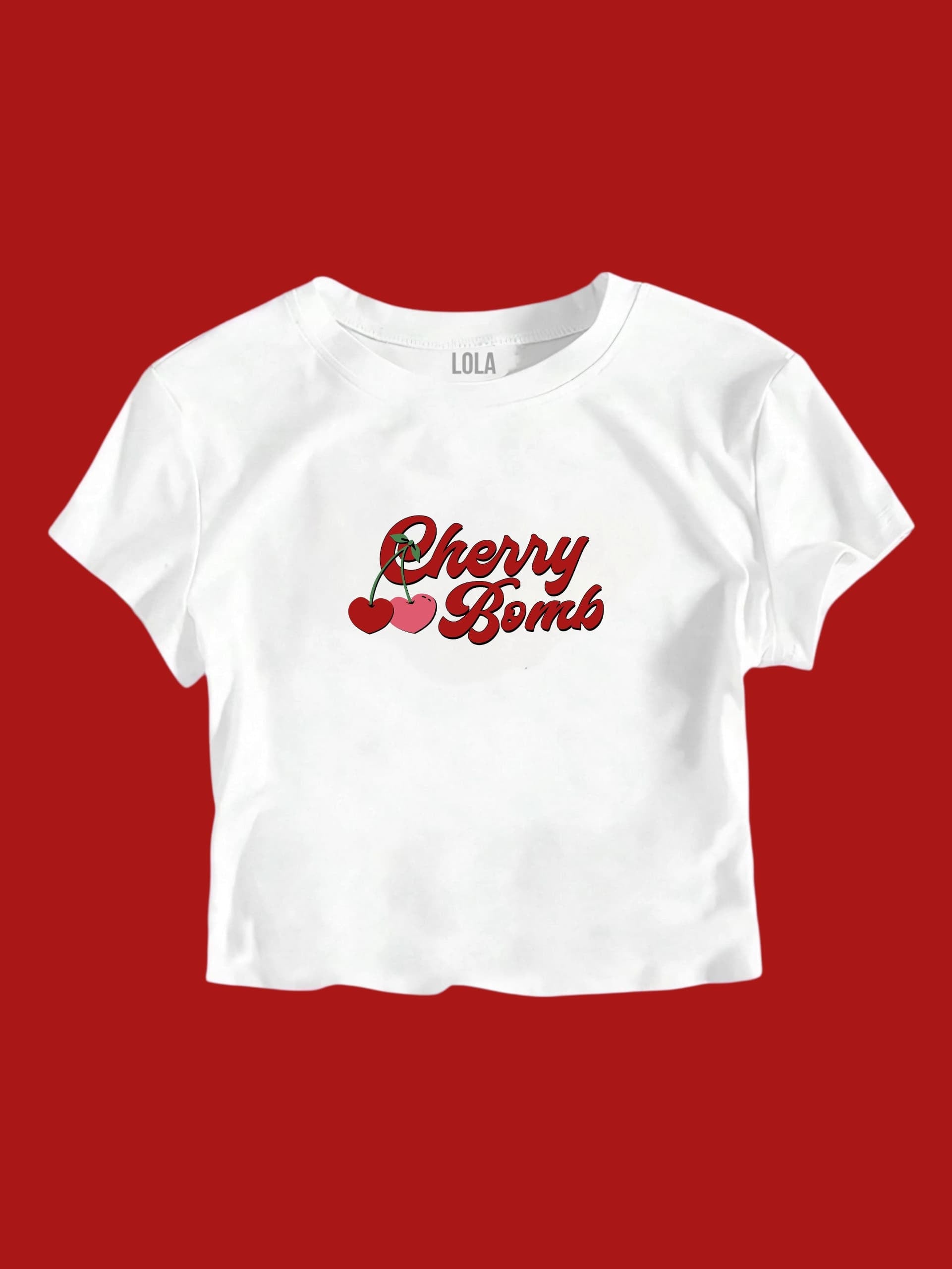 Cherry Bomb Baby Tee