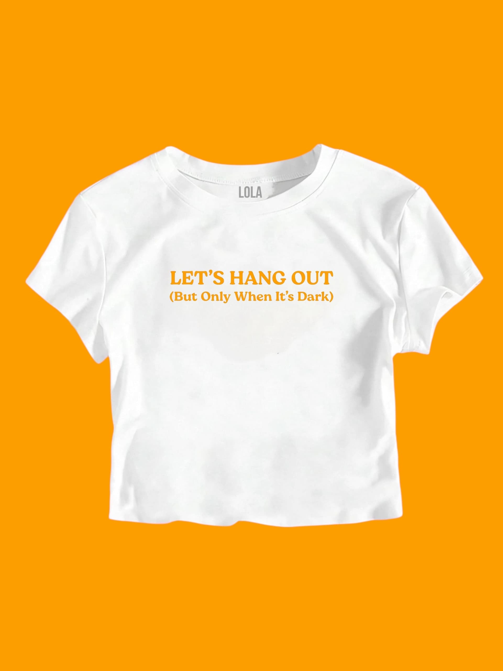 Let's Hang Out Baby Tee