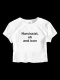 Narcissist Baby Tee