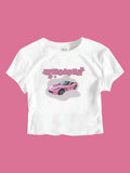 Pembe Araba Baby Tee