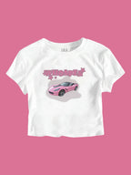 Pembe Araba Baby Tee