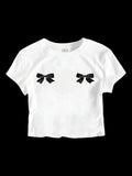 Black Ribbon Baby Tee