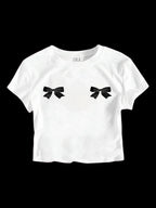 Black Ribbon Baby Tee