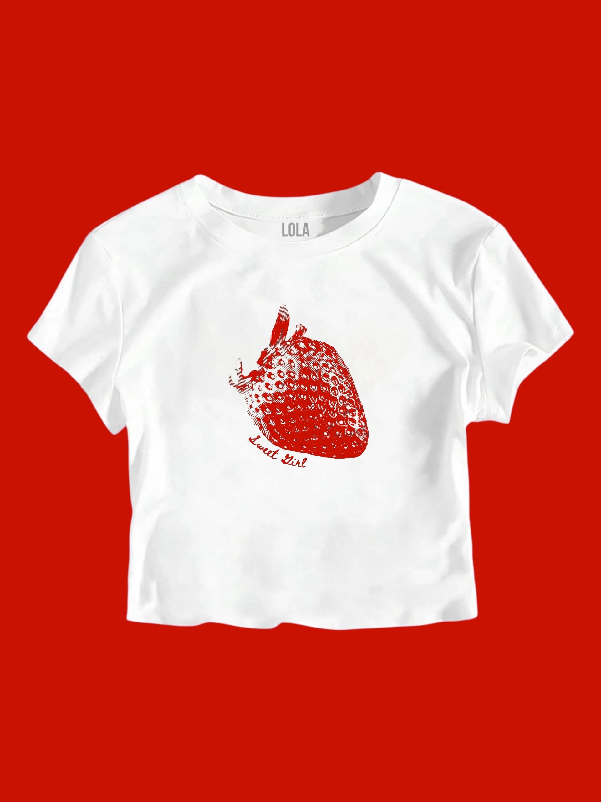 Sweet Strawberry Baby Tee