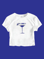 Blue Glass Baby Tee
