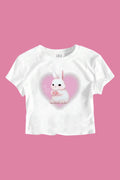 Pembe Tavşan Baby Tee