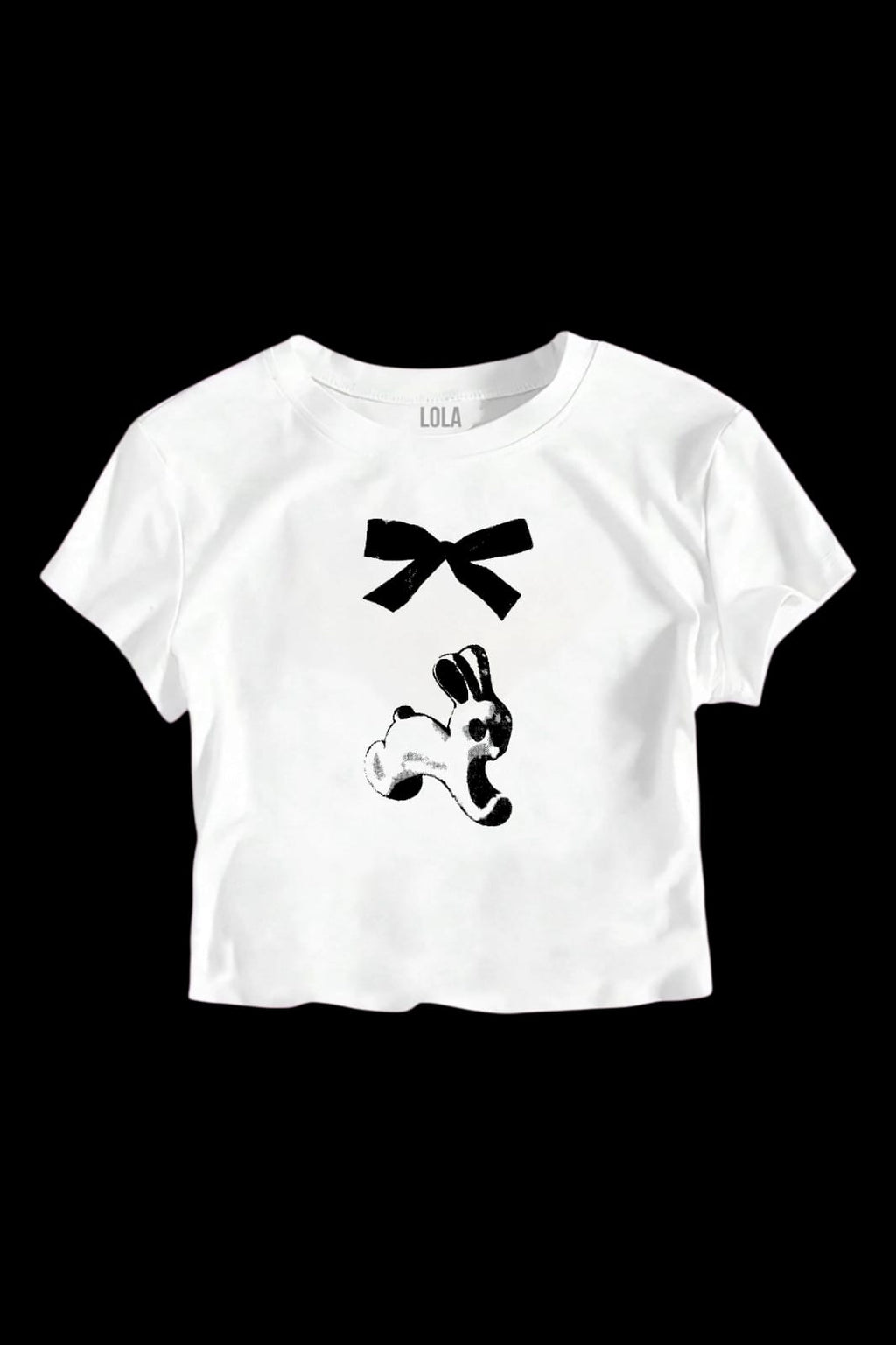 Kurdele Tavşan Baby Tee