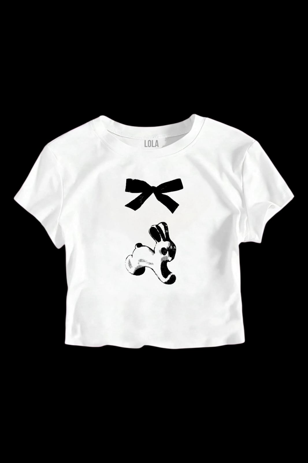 Kurdele Tavşan Baby Tee