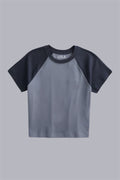 Reglan Grey Baby Tee