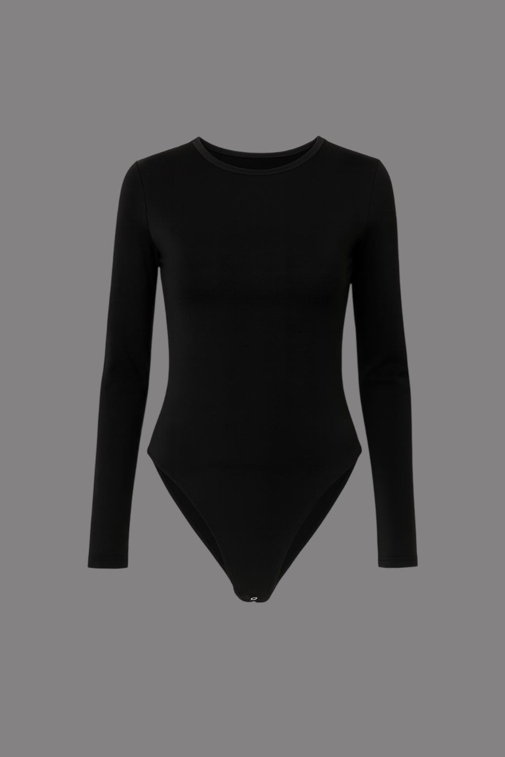 Black Basic Uzun Kol Zıbın