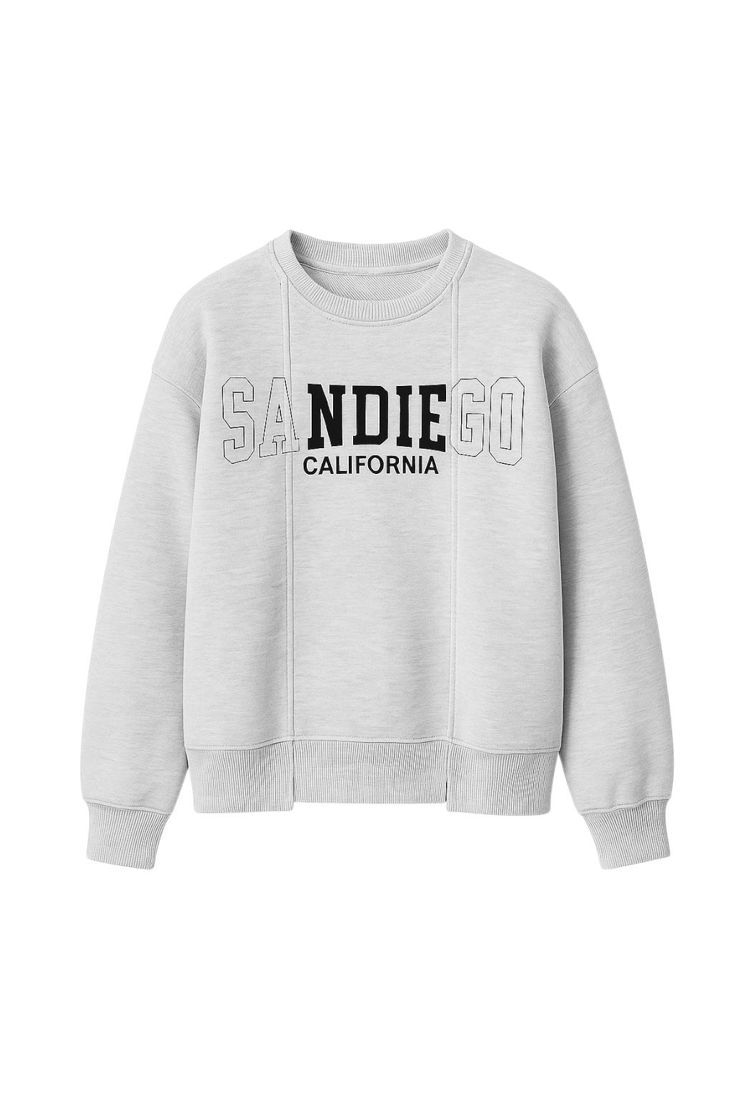 Grey Sandıe Go Calıfornıa Sweatshirt