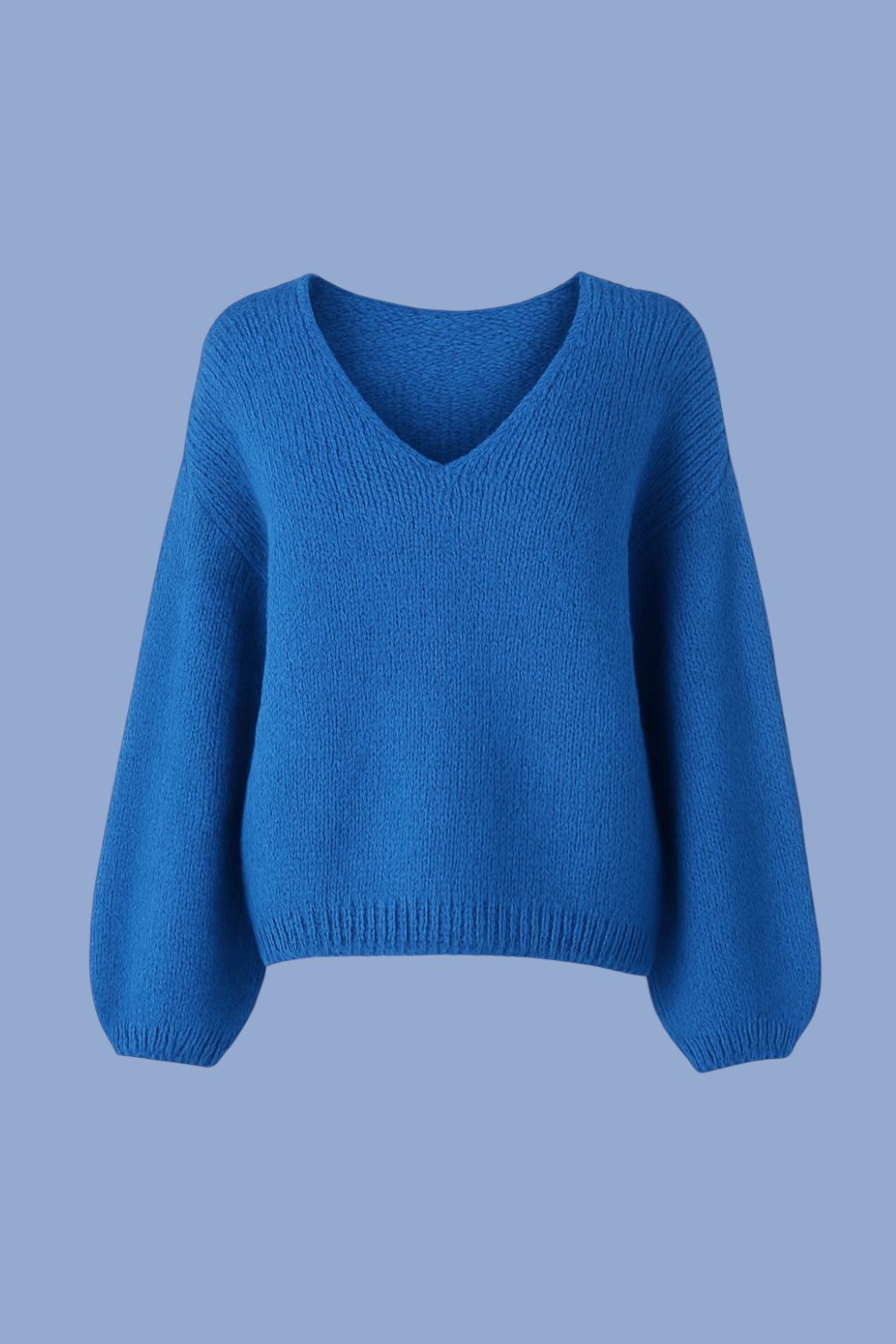 Blue V Yaka Oversize Kazak