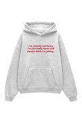 Grey Not Funny  Sweatshirt