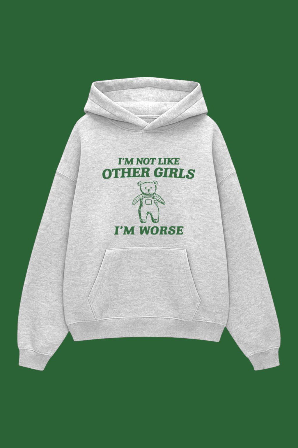 Grey I am Not Like  Sweatshirt