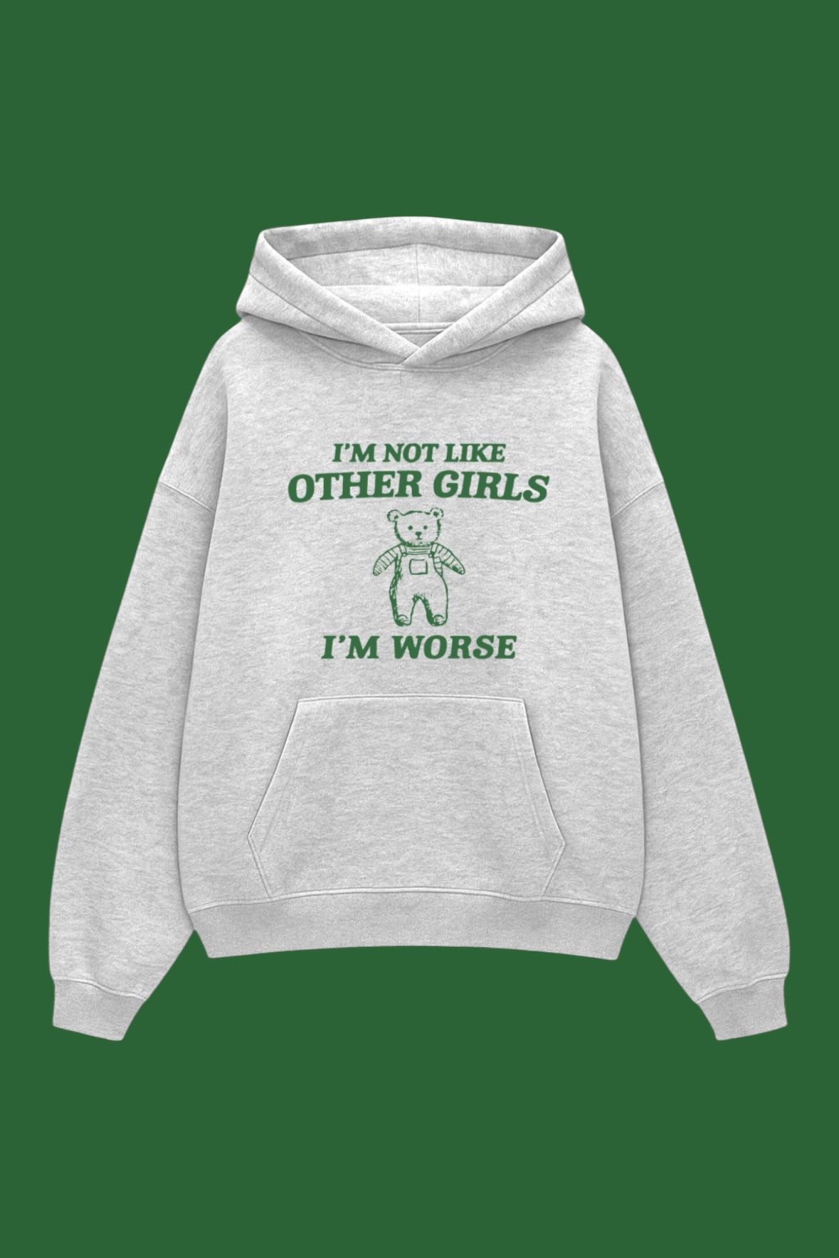 Grey I am Not Like  Sweatshirt