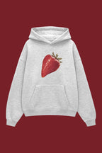 Grey Real Strawberry Sweatshirt