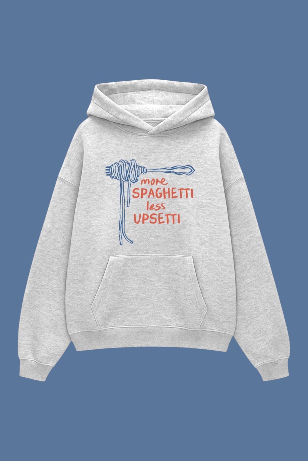 Grey Spaghetti Sweatshirt