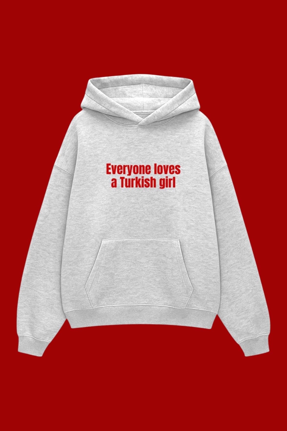 Grey Turkish Girl 3 Sweatshirt