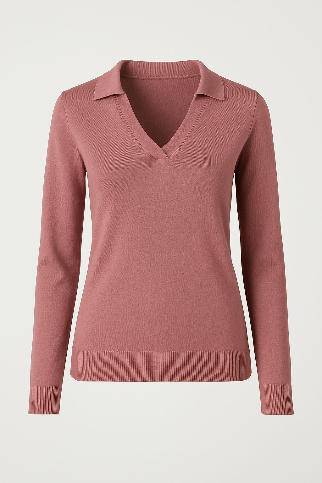 Pink Polo Yaka Triko